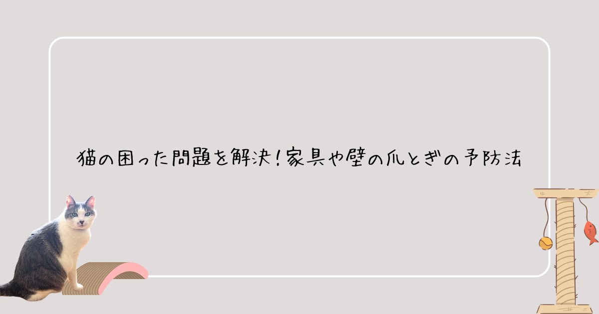 猫爪とぎ予防法アイキャッチ